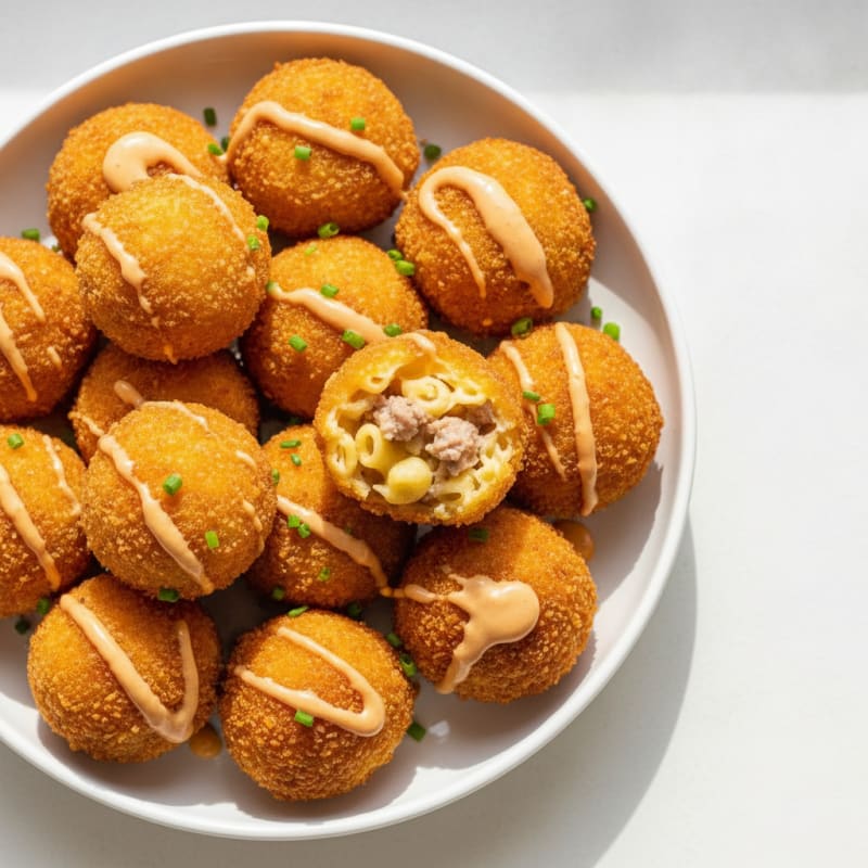 Crispy Mac & Cheese Bites