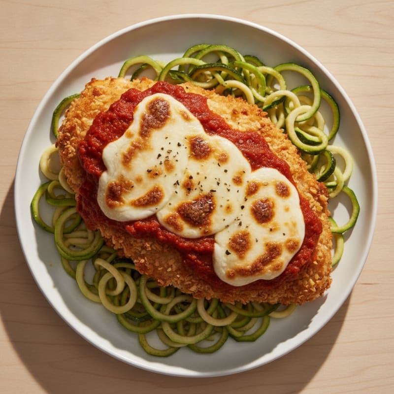Baked Chicken Parmesan with Marinara