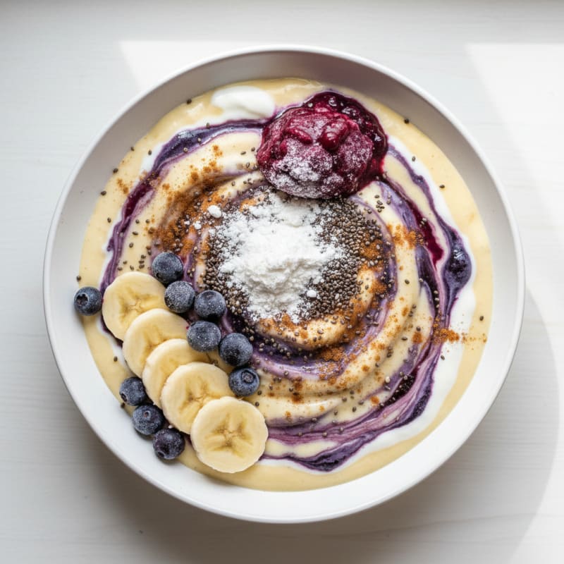 Banana Berry Power Smoothie