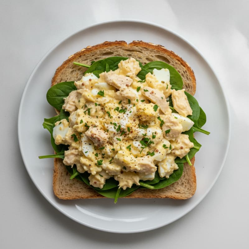 Chicken & Egg Salad with Greek Yogurt