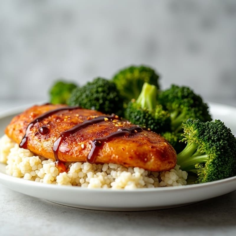 Sticky Teriyaki Chicken with Roasted Broccoli