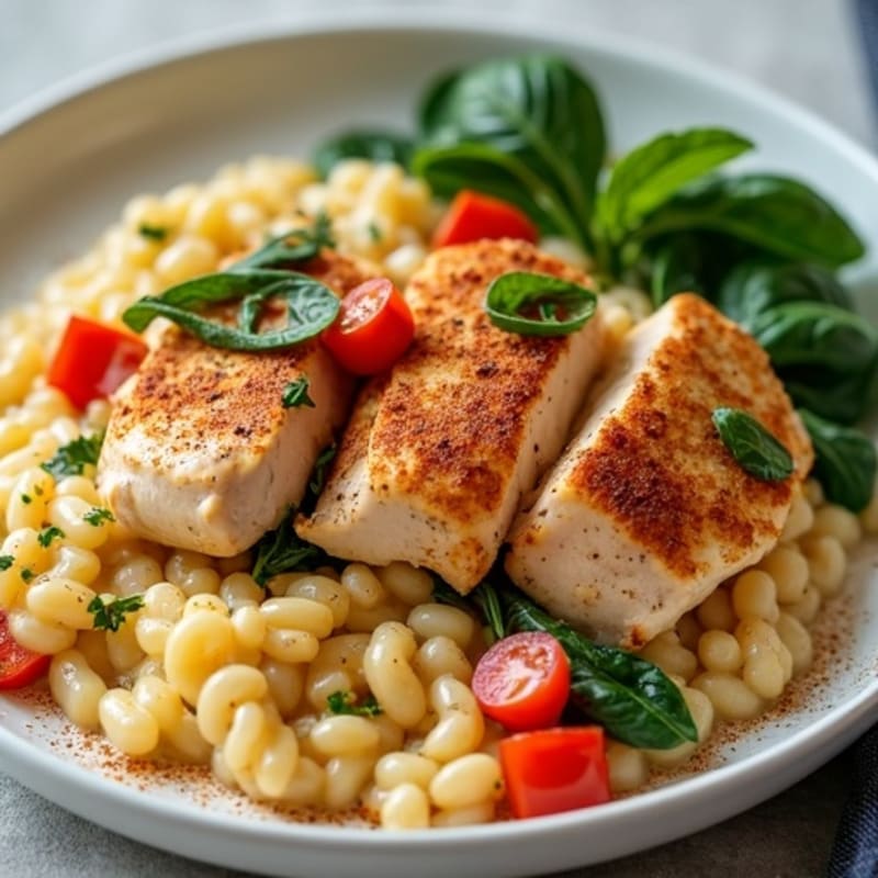 Healthy Creamy Spiced Chicken