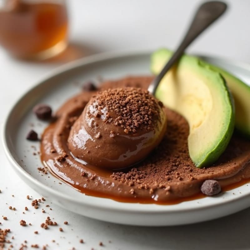 Silky Chocolate Protein Pudding with Chia Seeds