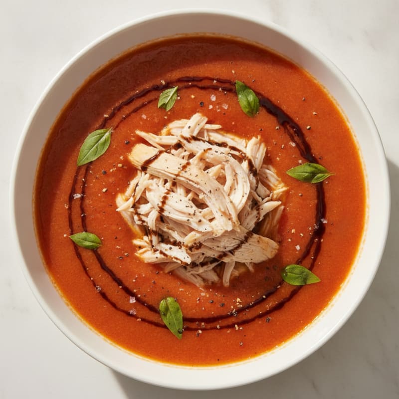 Roasted Tomato Basil Soup