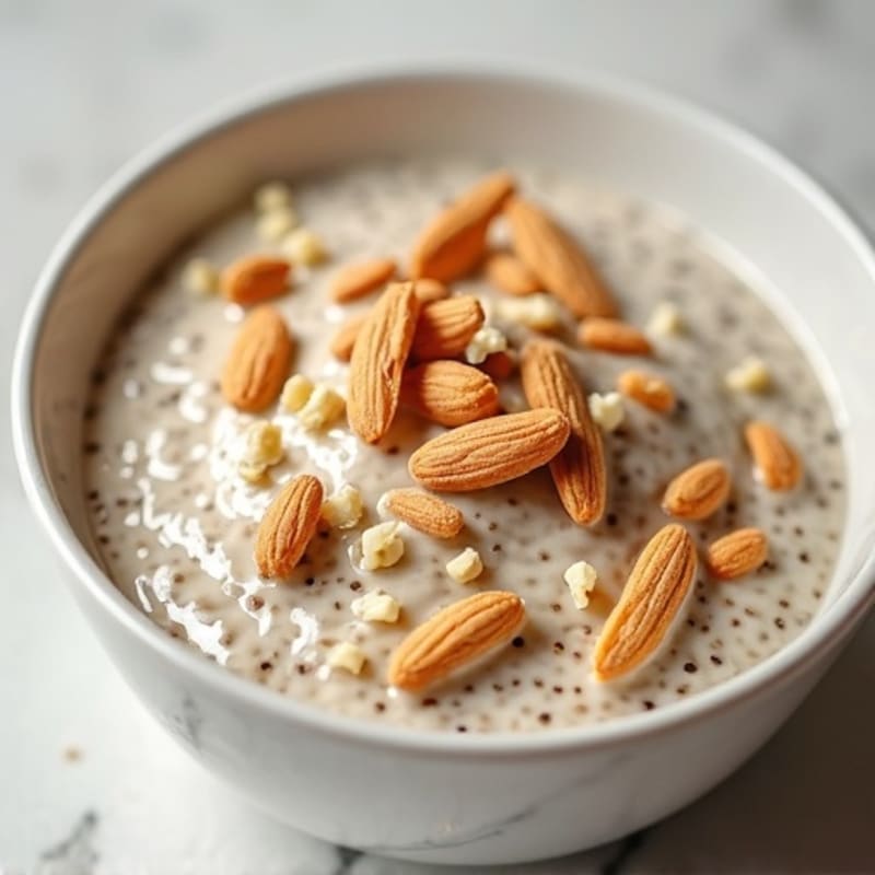 Creamy Vanilla-Almond Chia Pudding