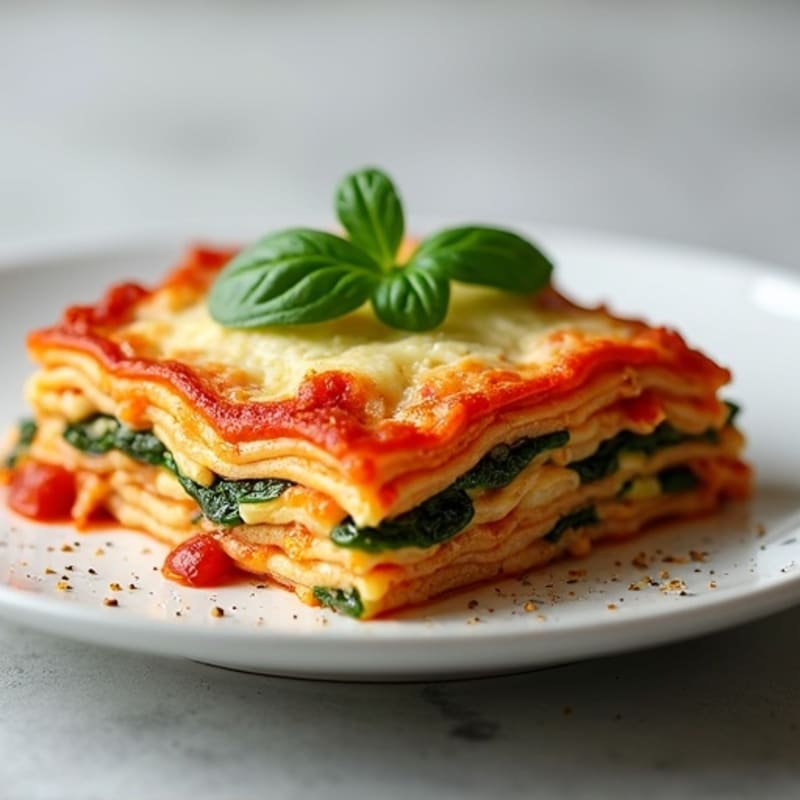 Lean Turkey and Veggie Lasagna with Creamy Ricotta