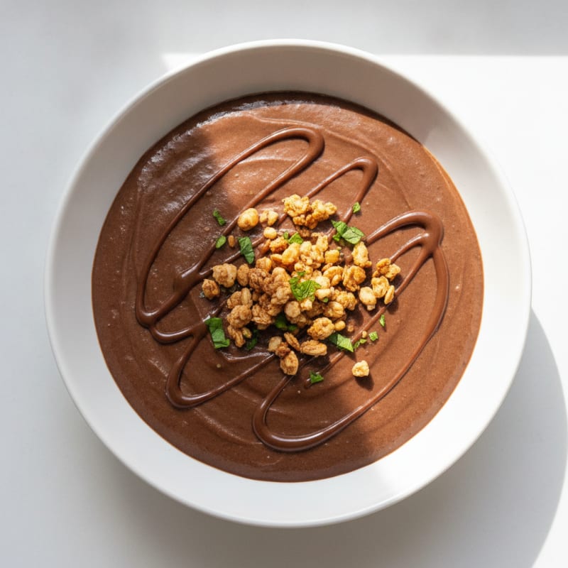 Silky Chocolate Protein Pudding