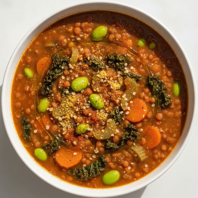 Hearty Lentil and Vegetable Soup