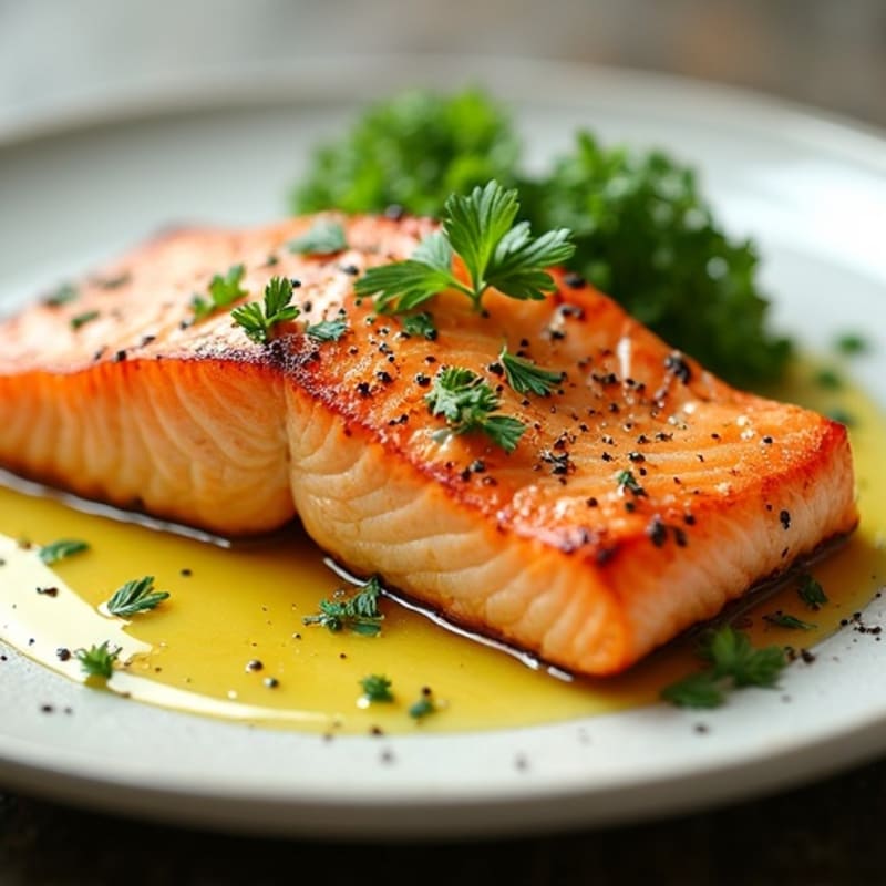 Lemon Herb Grilled Salmon