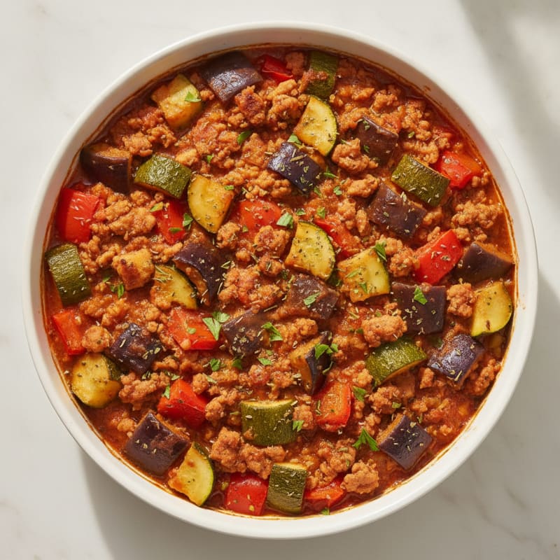 Provencal Vegetable Ratatouille Bake