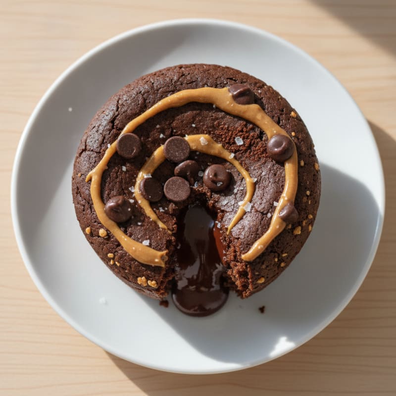 High-Protein Chocolate Fudge Mug Cake