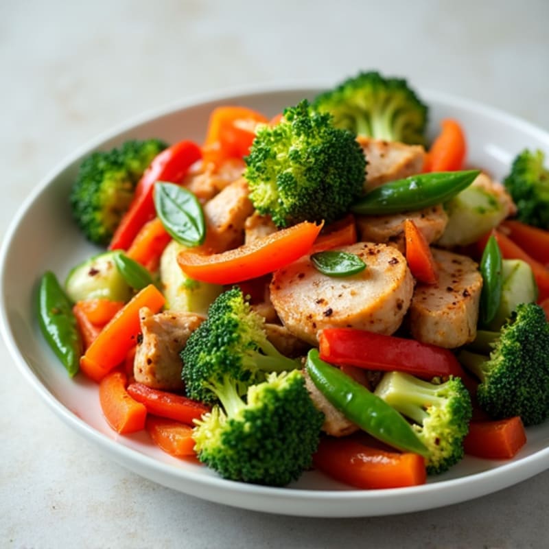 Lean Turkey and Vegetable Stir Fry