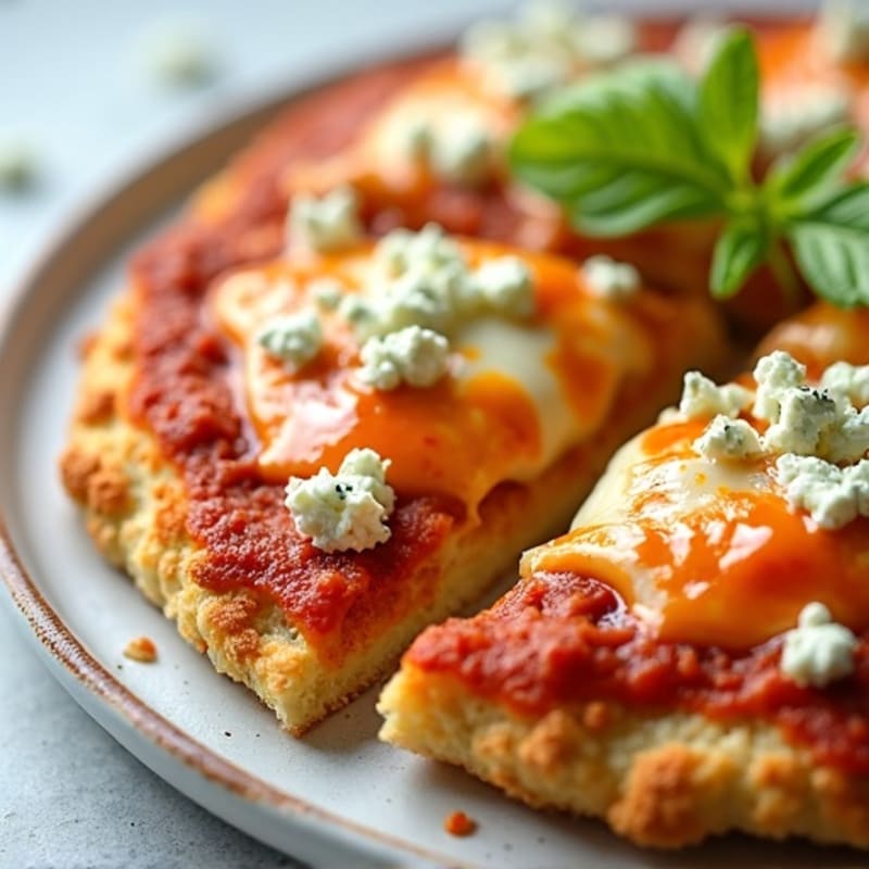 Crispy Buffalo Chicken Pizza