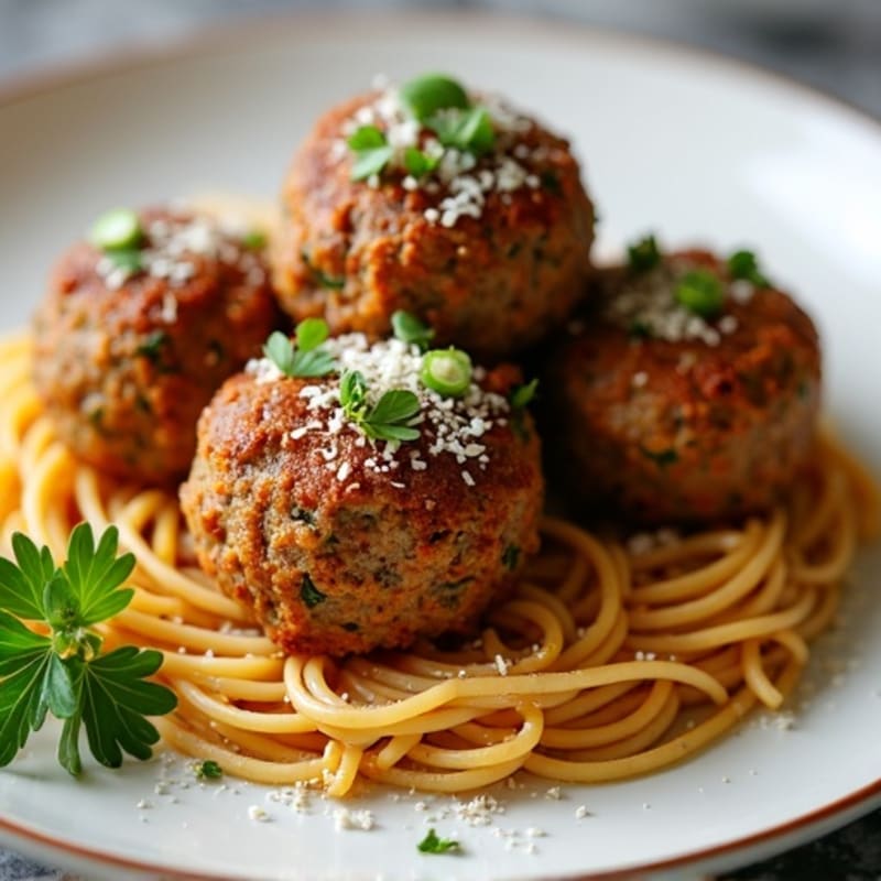 Hearty Baked Lentil Meatballs