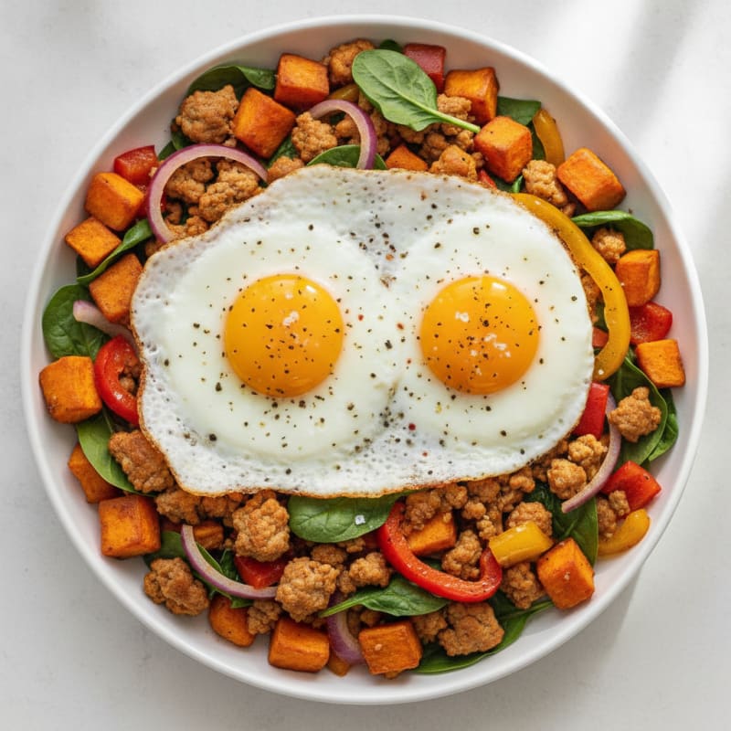 Hearty Grand Slam Breakfast Skillet
