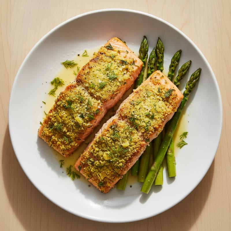Lemon Herb Grilled Salmon