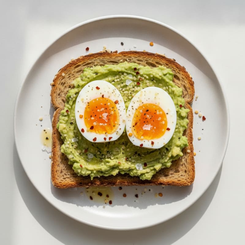 Avocado Toast with Jammy Egg