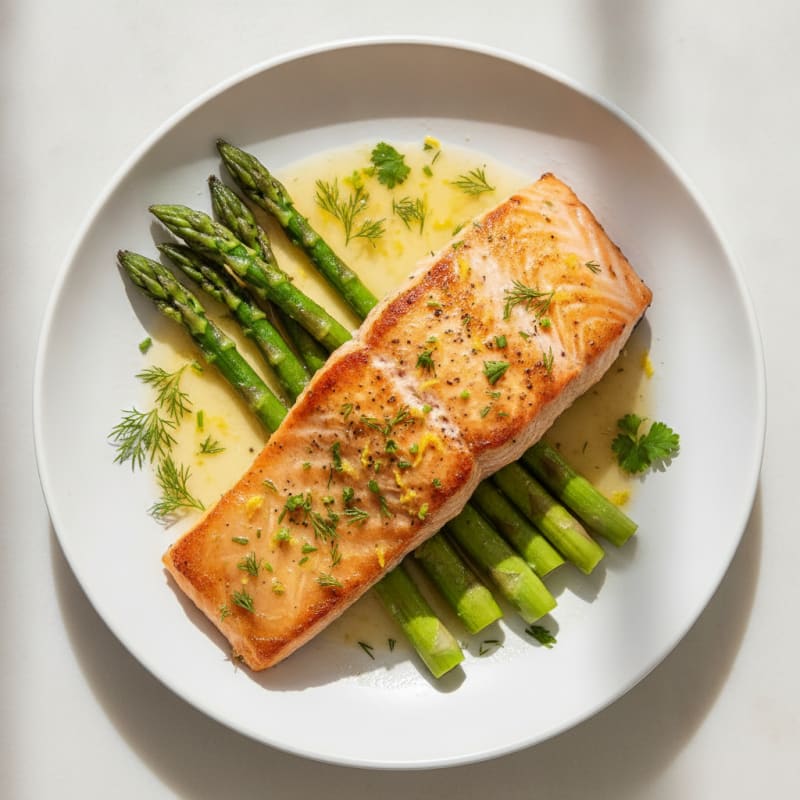 Lemon Herb Grilled Salmon