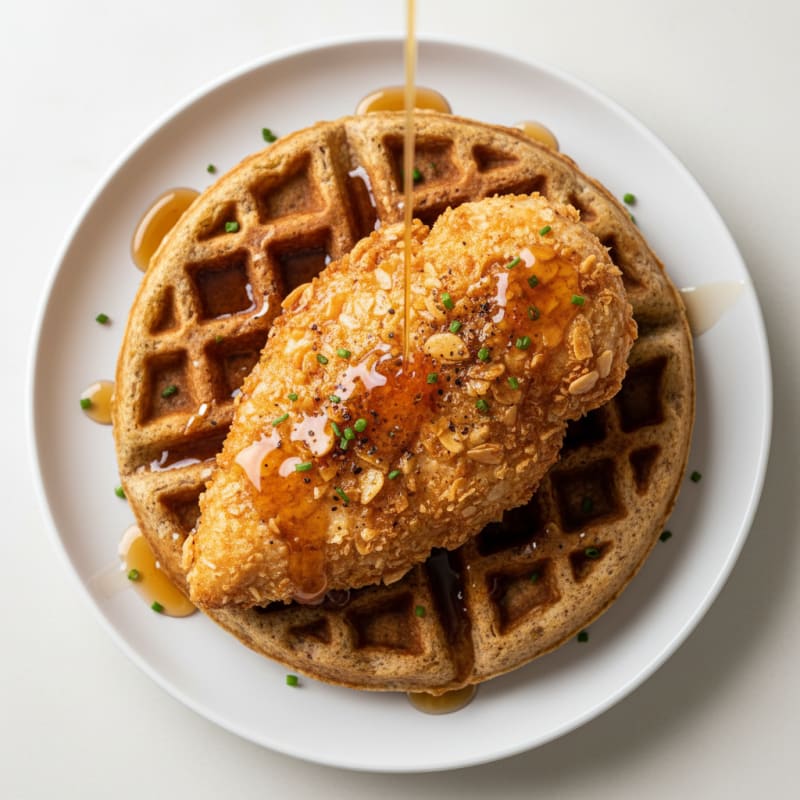 Golden Chicken & Waffles