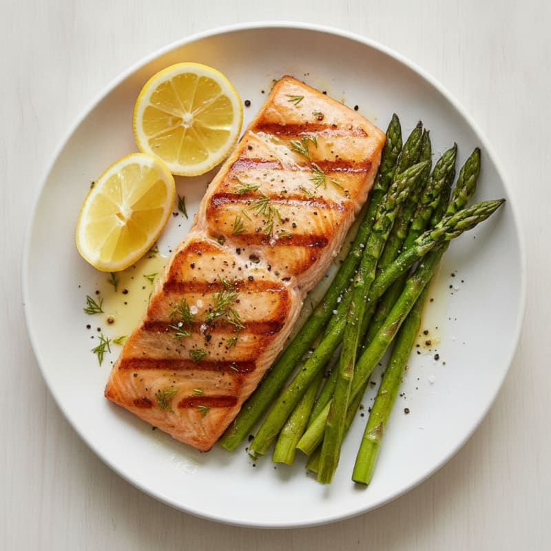 Lemon Herb Grilled Salmon