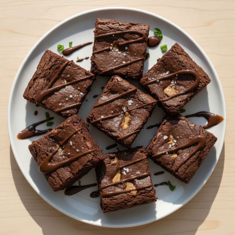 Fudgy Chocolate Brownie Squares