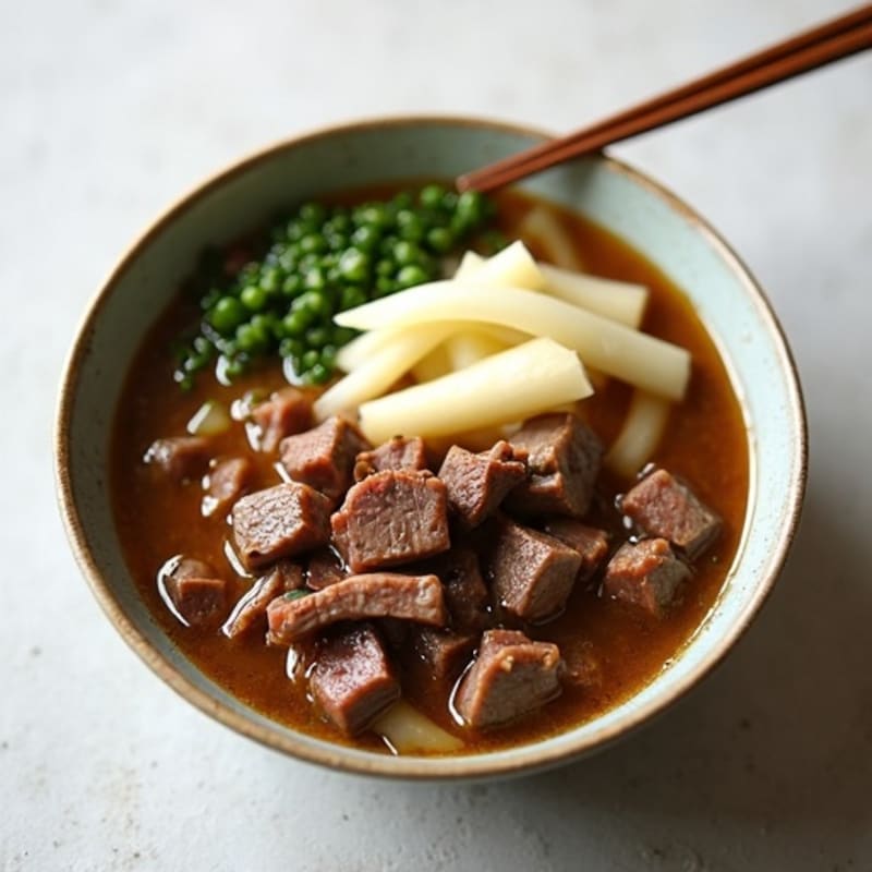 Slow-Cooked Beef with Tender Daikon