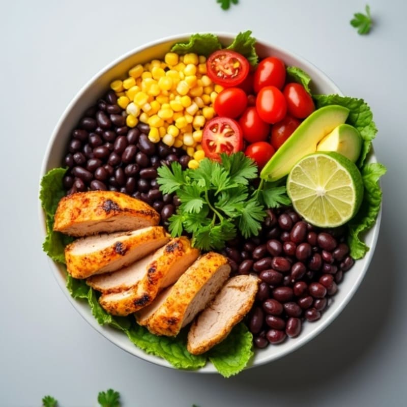 Hearty Black Bean Burrito Bowl