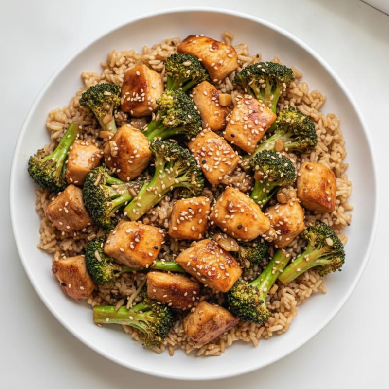 Teriyaki Chicken Stir-Fry with Broccoli