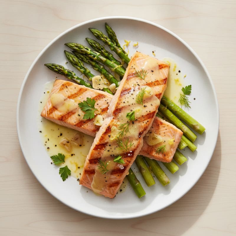 Lemon Herb Grilled Salmon