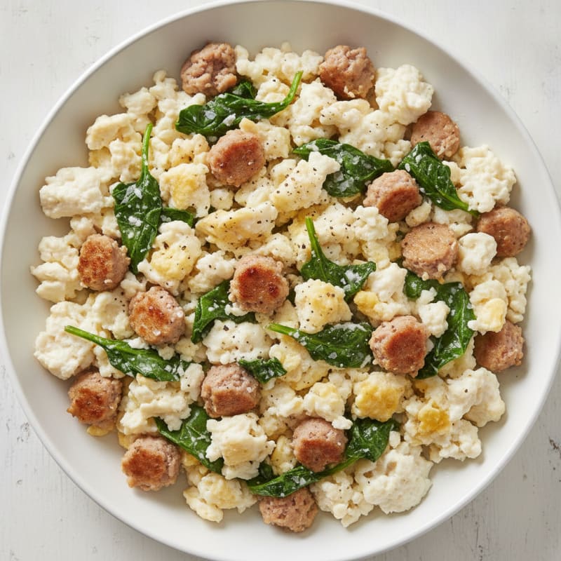 Sausage and Egg Scramble