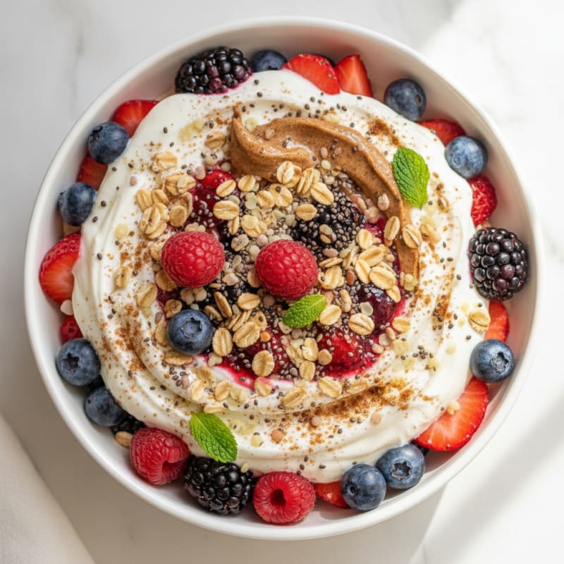 Hearty Berry Yogurt Parfait