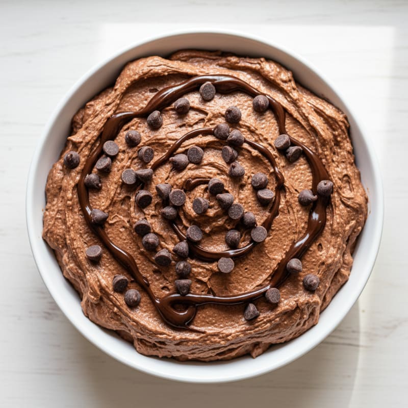 Chocolate Protein Mousse with Silky Cottage Cheese and Cocoa