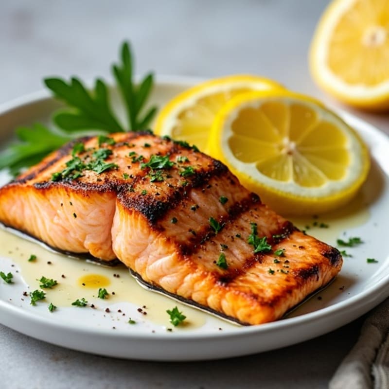 Citrus-Herb Grilled Salmon with Fresh Herbs