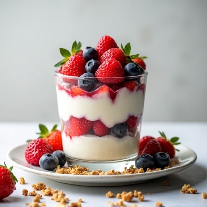 Creamy Greek Yogurt Protein Parfait