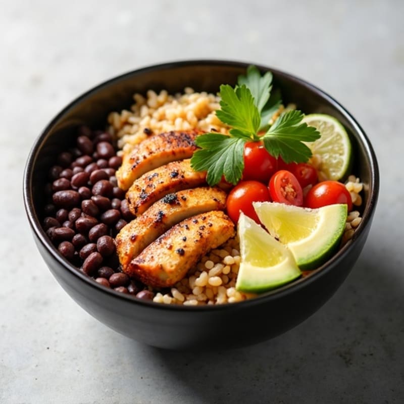 Hearty Black Bean Burrito Bowl