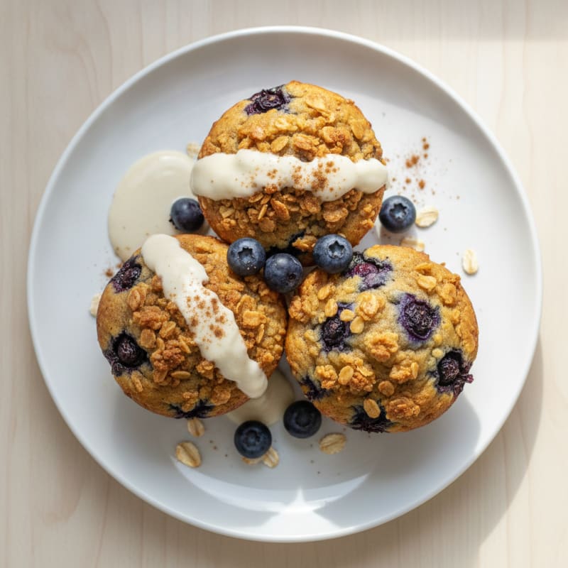 Blueberry Crumble Muffins