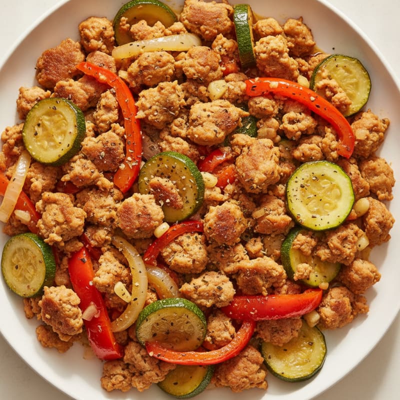 Savory Turkey and Vegetable Skillet