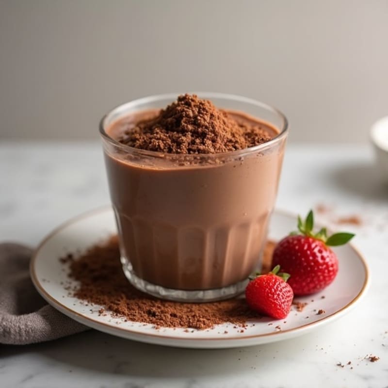 Creamy Protein Avocado Chocolate Pudding