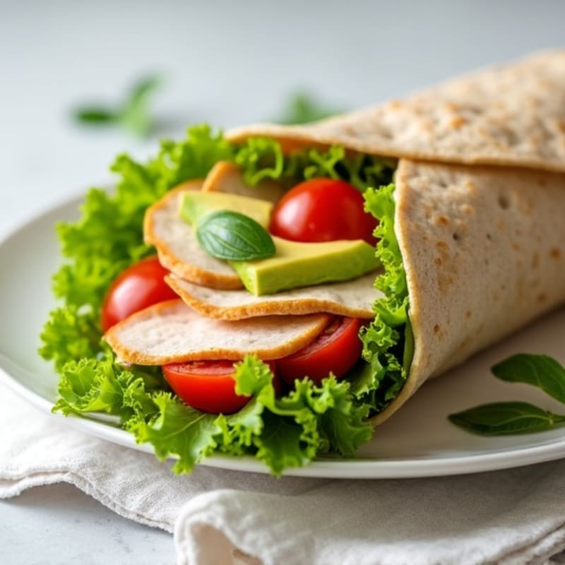 Fresh Turkey Avocado Wrap
