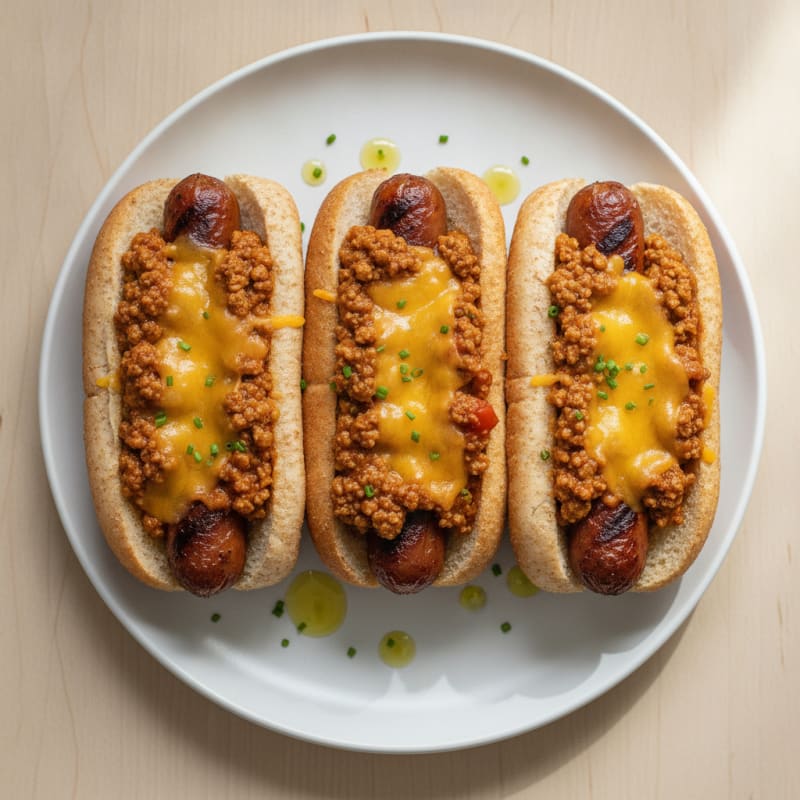 Classic Chili Cheese Hot Dogs