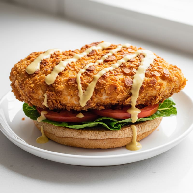 Crispy Buttermilk Fried Chicken Sandwich