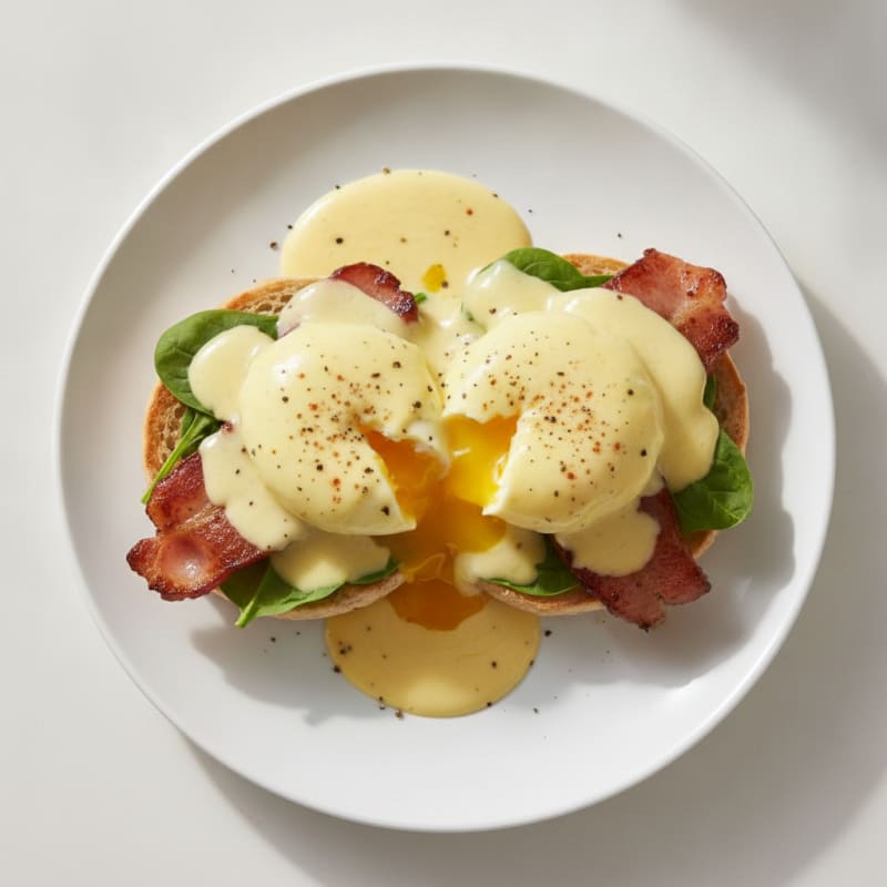 Classic Eggs Benedict with Hollandaise