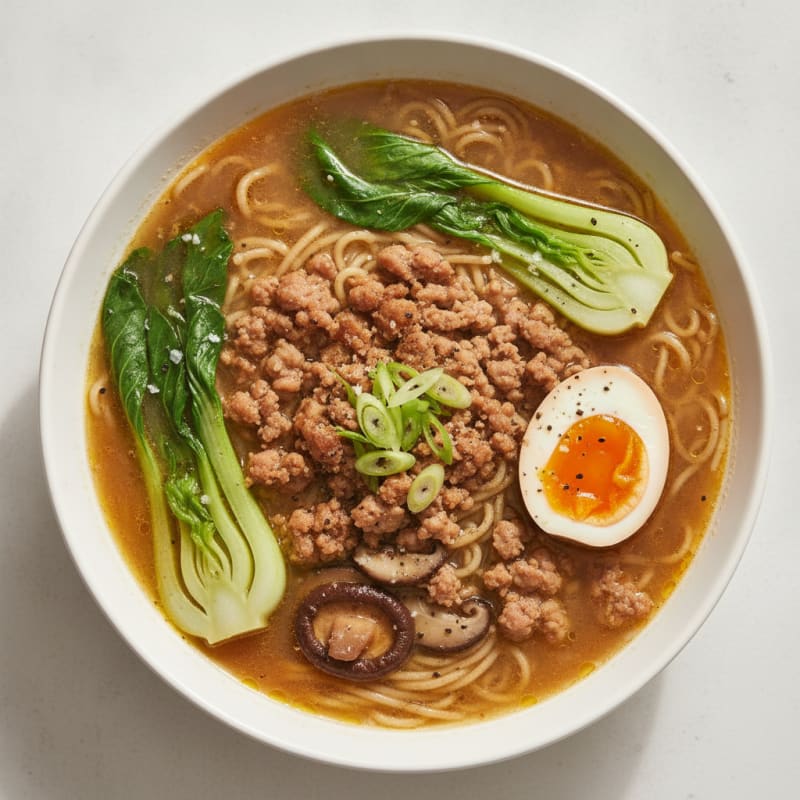 Savory Pork Ramen Bowl