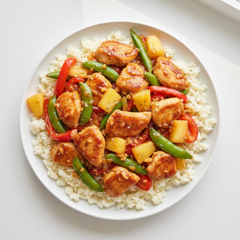 Sweet and Sour Chicken Stir-Fry