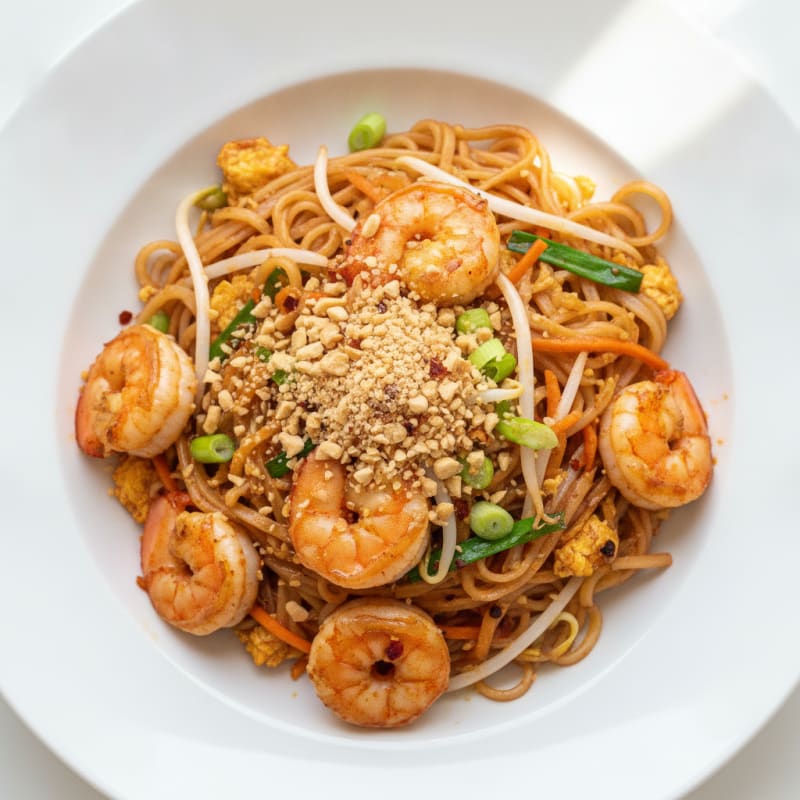 Shrimp Pad Thai Noodles