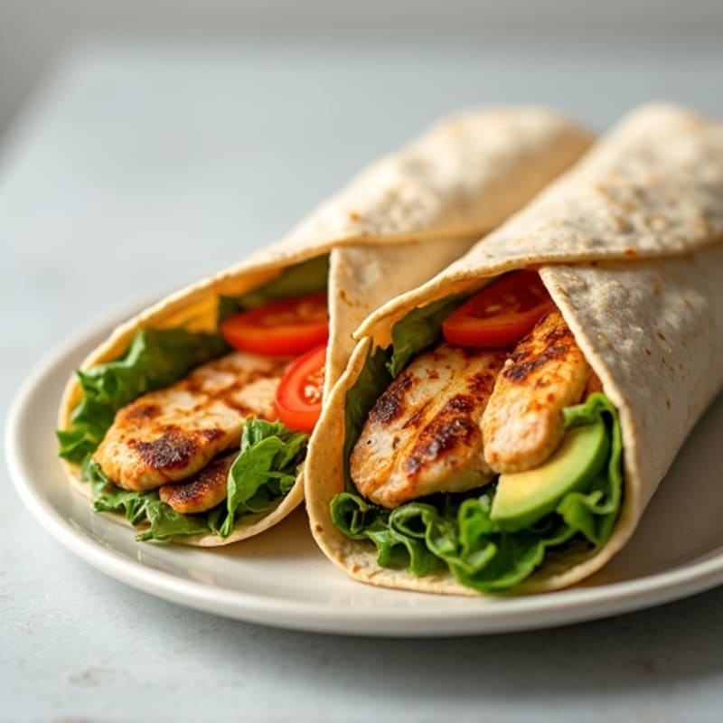 Fresh Grilled Chicken Wrap