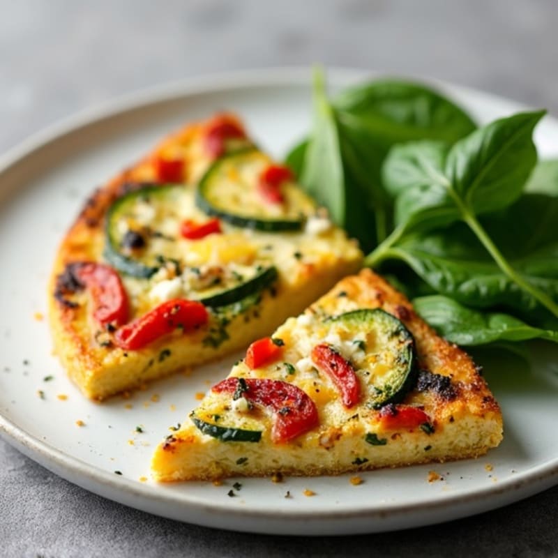 Herb-Roasted Vegetable and Goat Cheese Frittata
