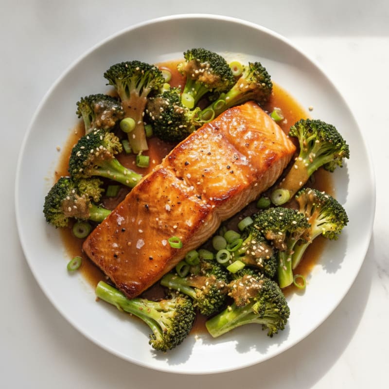 Teriyaki Glazed Salmon