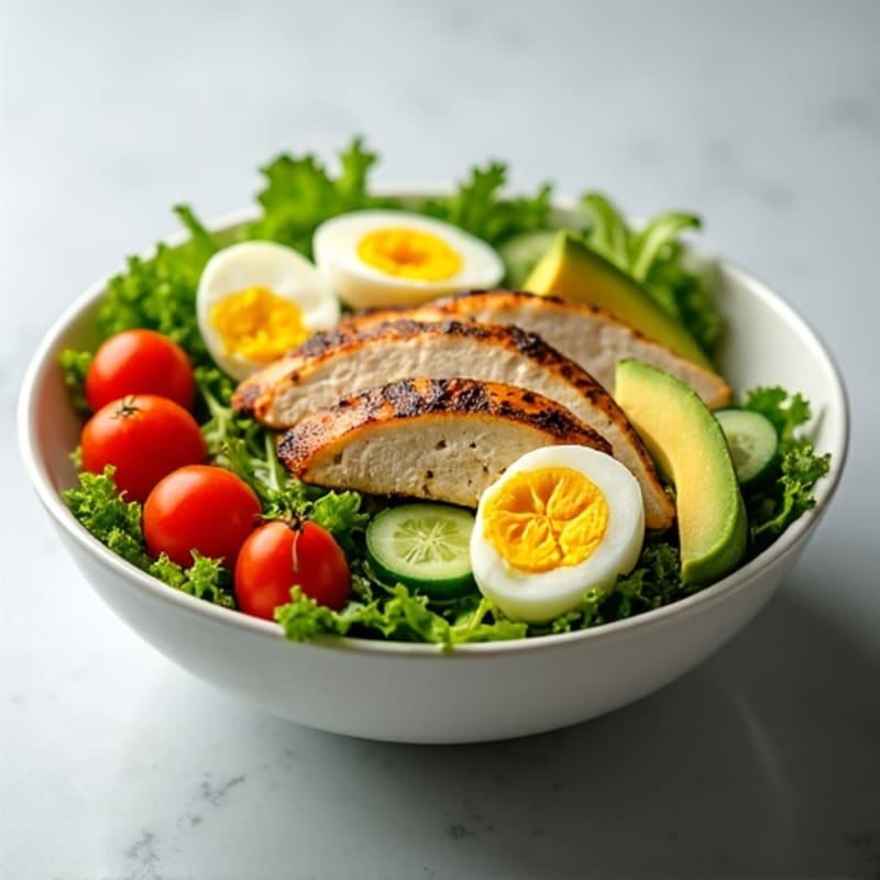 Crisp Avocado Salad Bowl