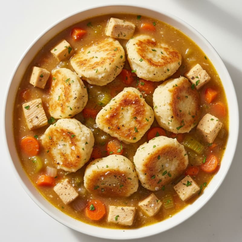 Homestyle Chicken and Herb Dumplings